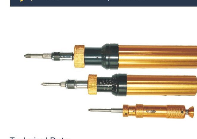 Destornilladores de torque